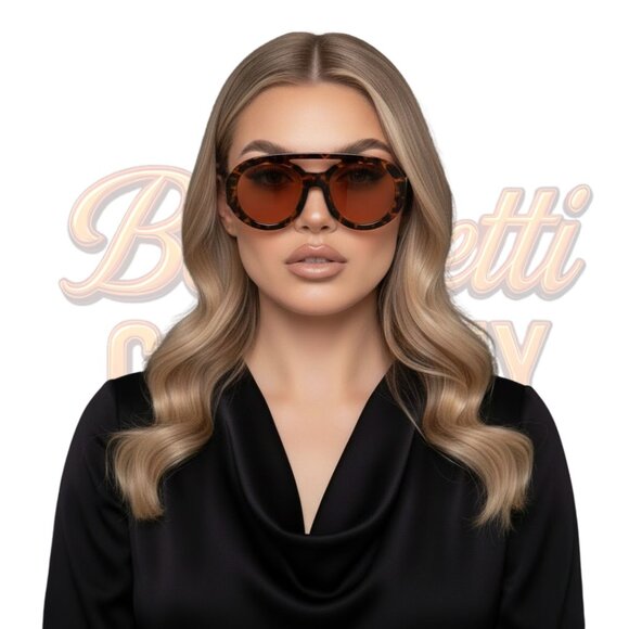 Eyebeam Oversized Aviator Sunglasses Unisex Flat Top UV Protection Shades BPC - Picture 14 of 16